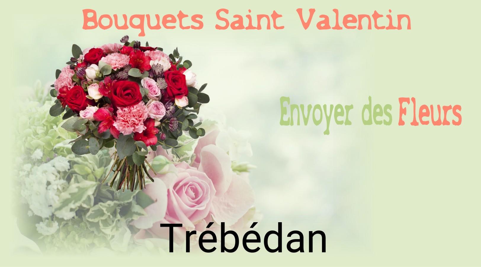 Roses de Saint-Valentin livrées à Trébédan